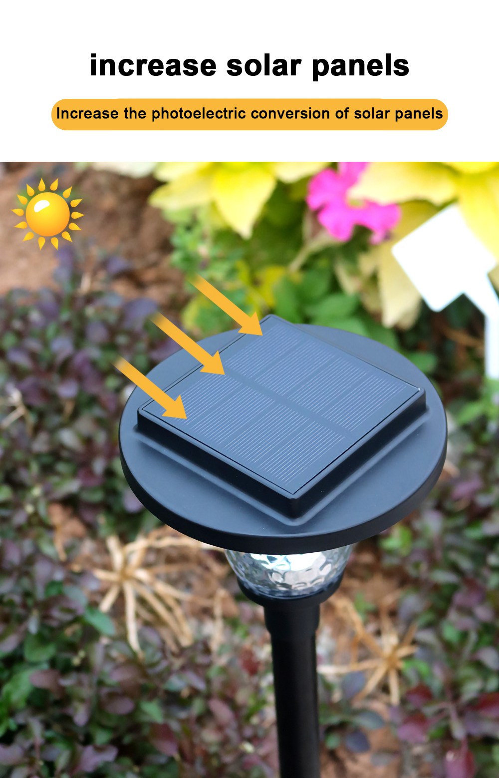 IP65 Waterproof Solar Garden Light, Buy 2 Get Free Shipping