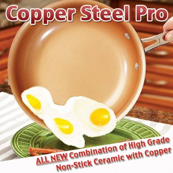 Copper Steel Pro Pan