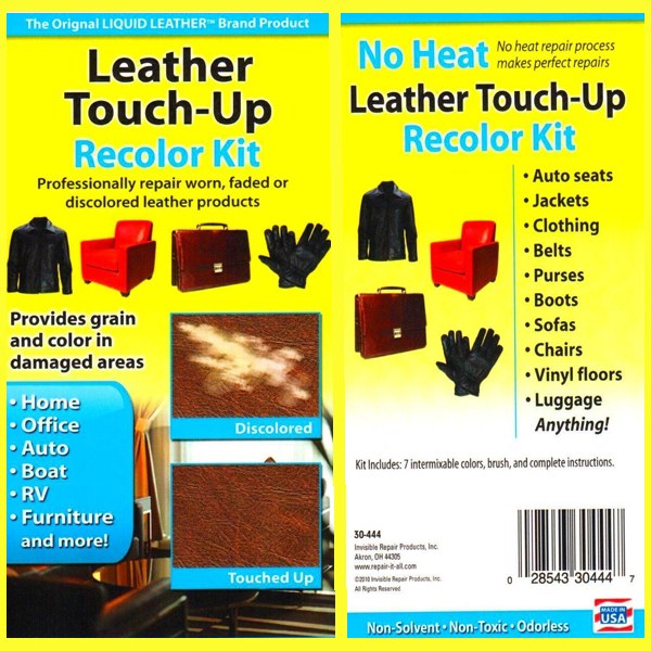 Leather Touch Up Recolor Kit
